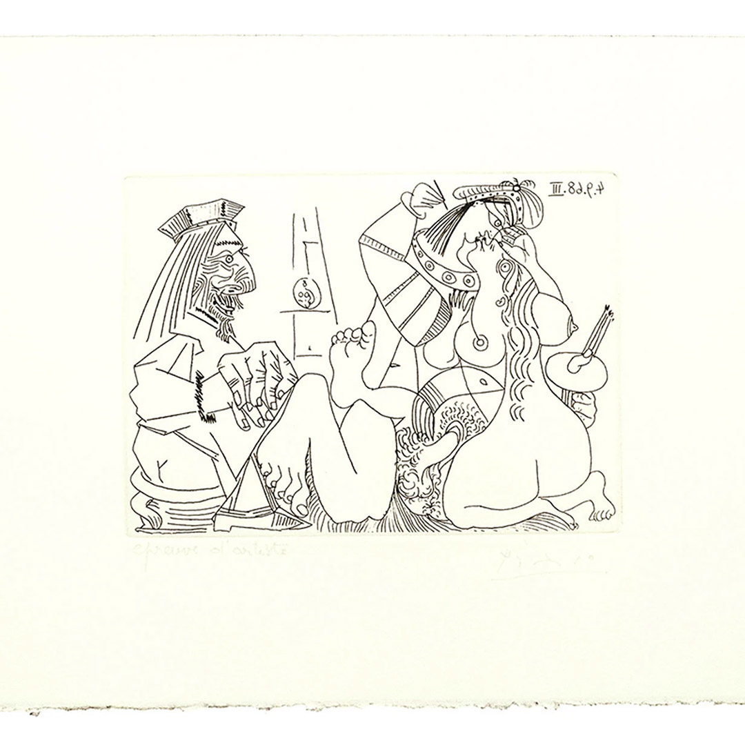 Picasso Signed Lithograph