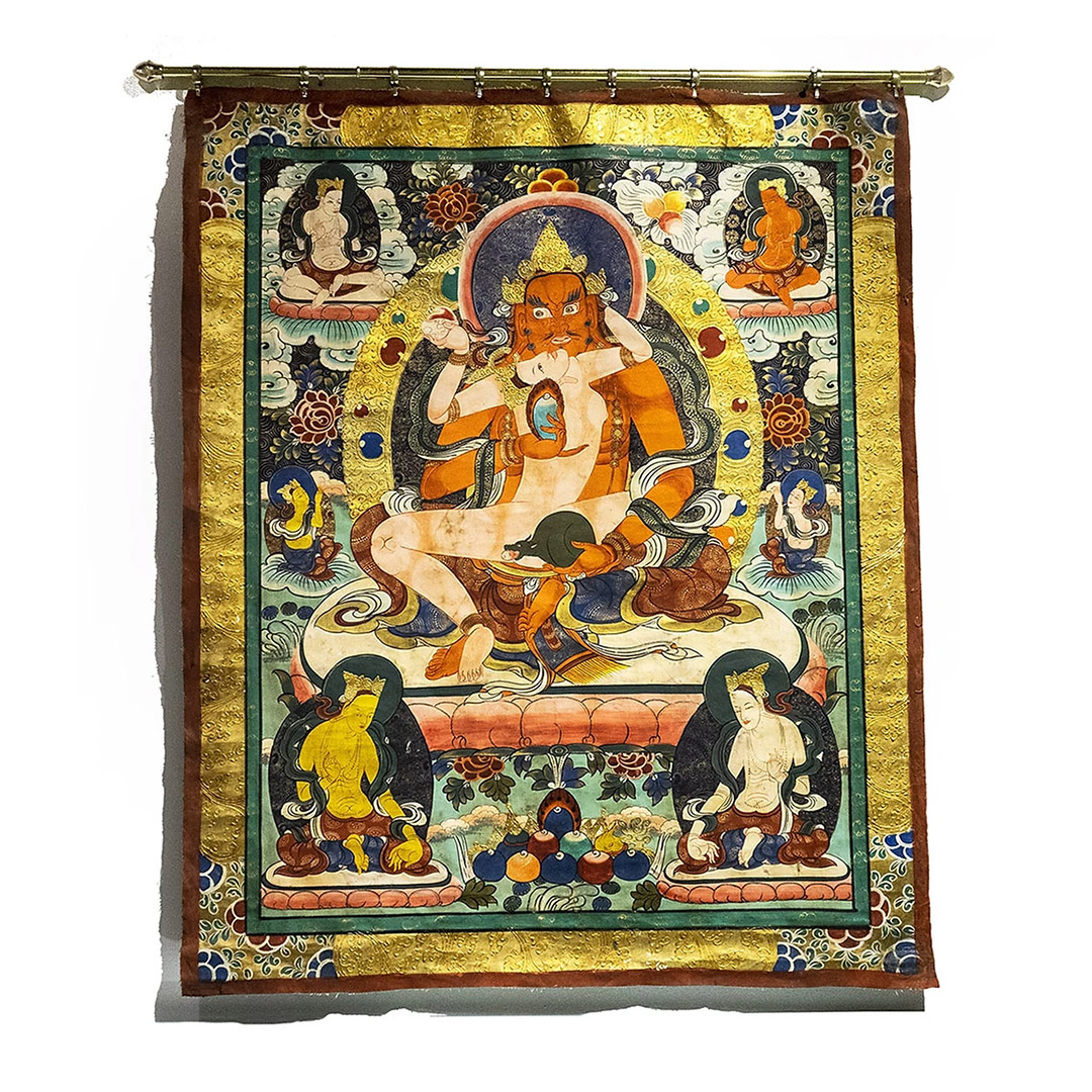 Tibet Shakyamuni Buddha Thangka