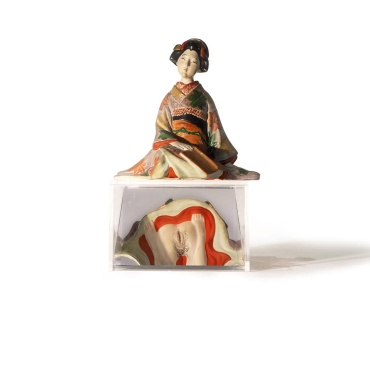 Japanese Porcelain Figure