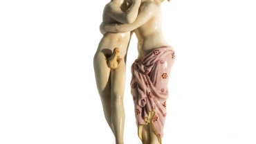 Italian Capodimonte Porcelain Figure