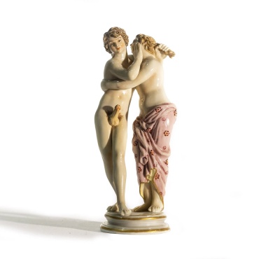 Italian Capodimonte Porcelain Figure